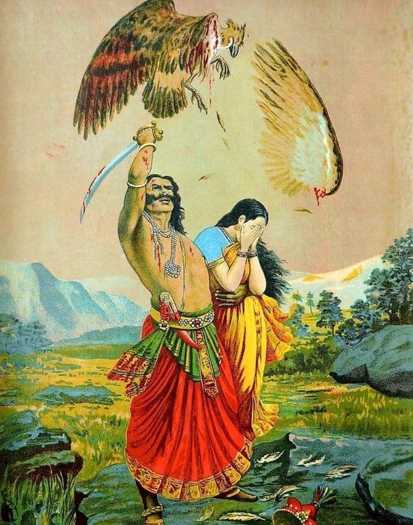 Ravana kidnapped Sita